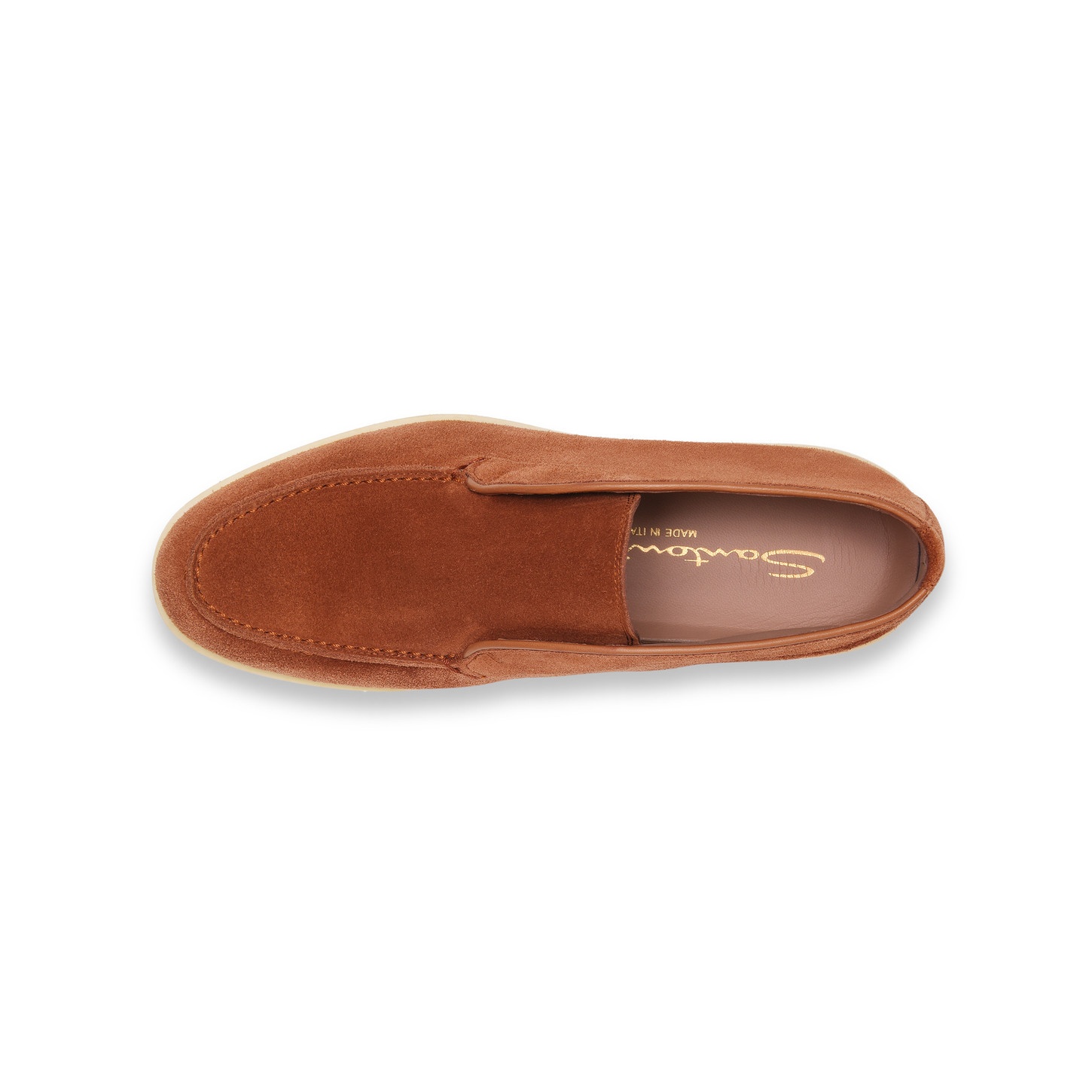 Women's orange suede desert boot - 5