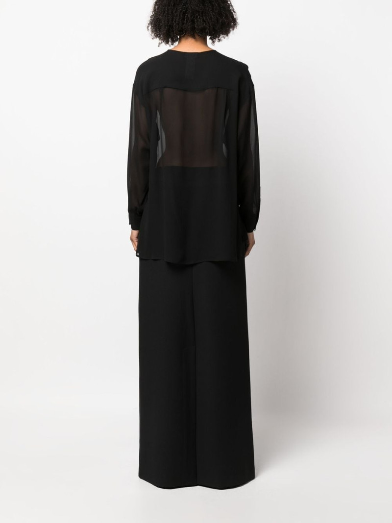 semi-sheer blouse 4