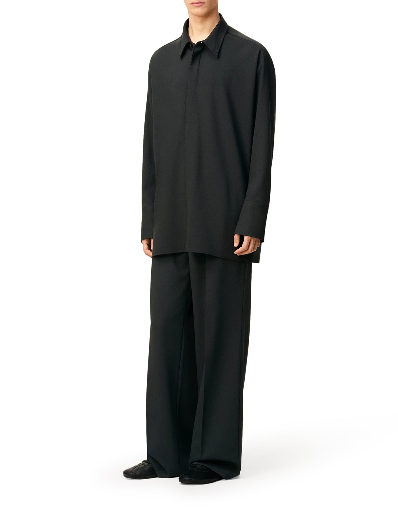 LONGUE CHEMISE IN KNITTED WOOL - 5