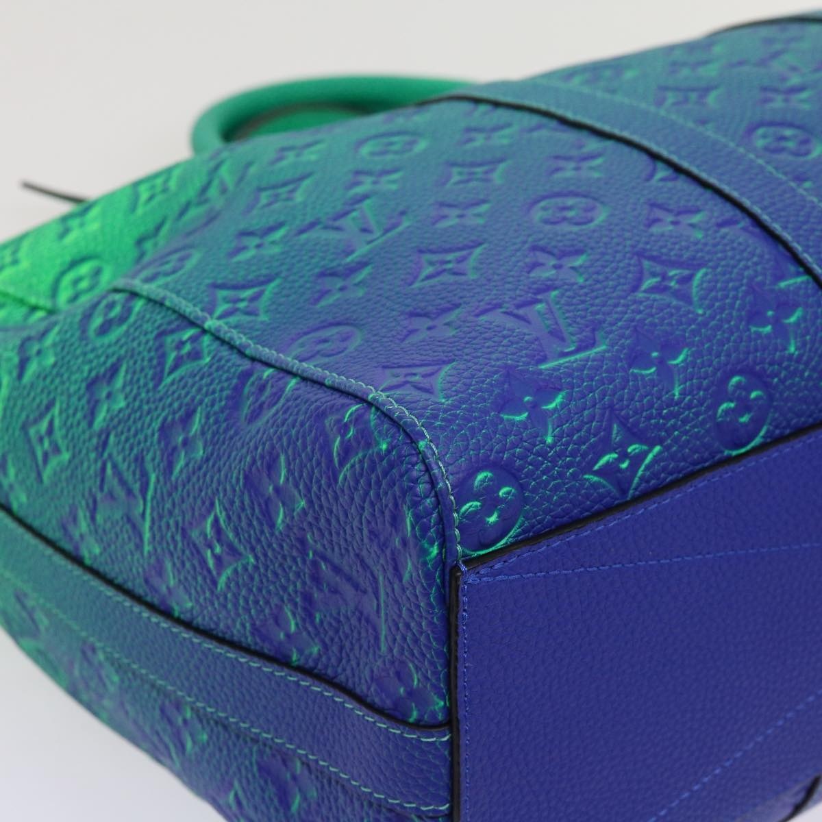 LOUIS VUITTON Monogram Illusion Keepall Tote Bag Neon Green M59688 - 15