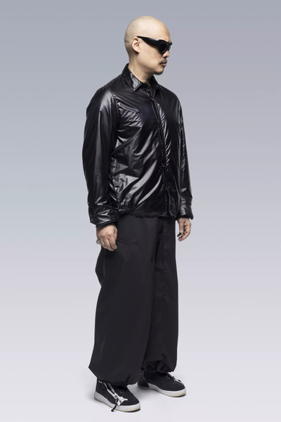 ACRONYM LA10-PX HD Nylon Polartec® Alpha® Press Button Shirt Jacket Black outlook