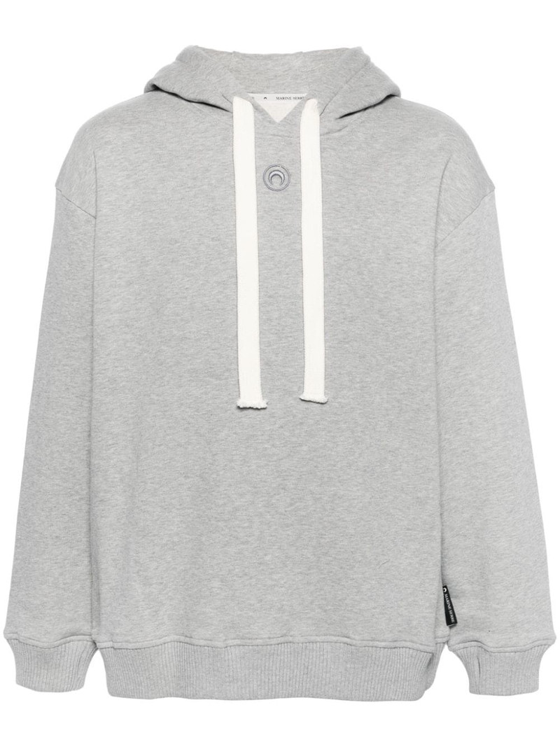 calendars-print organic cotton hoodie 1