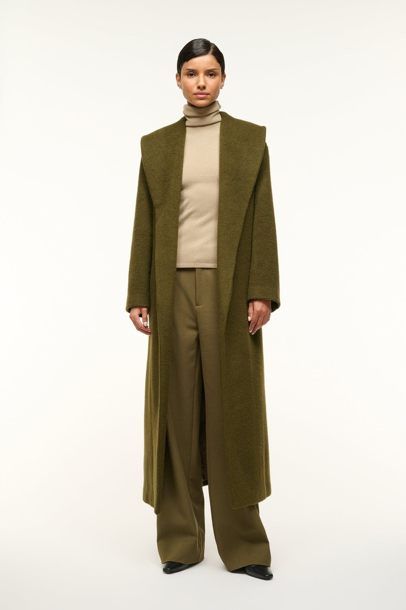 STAUD STAUD DAKOTA COAT SERGEANT GREEN outlook