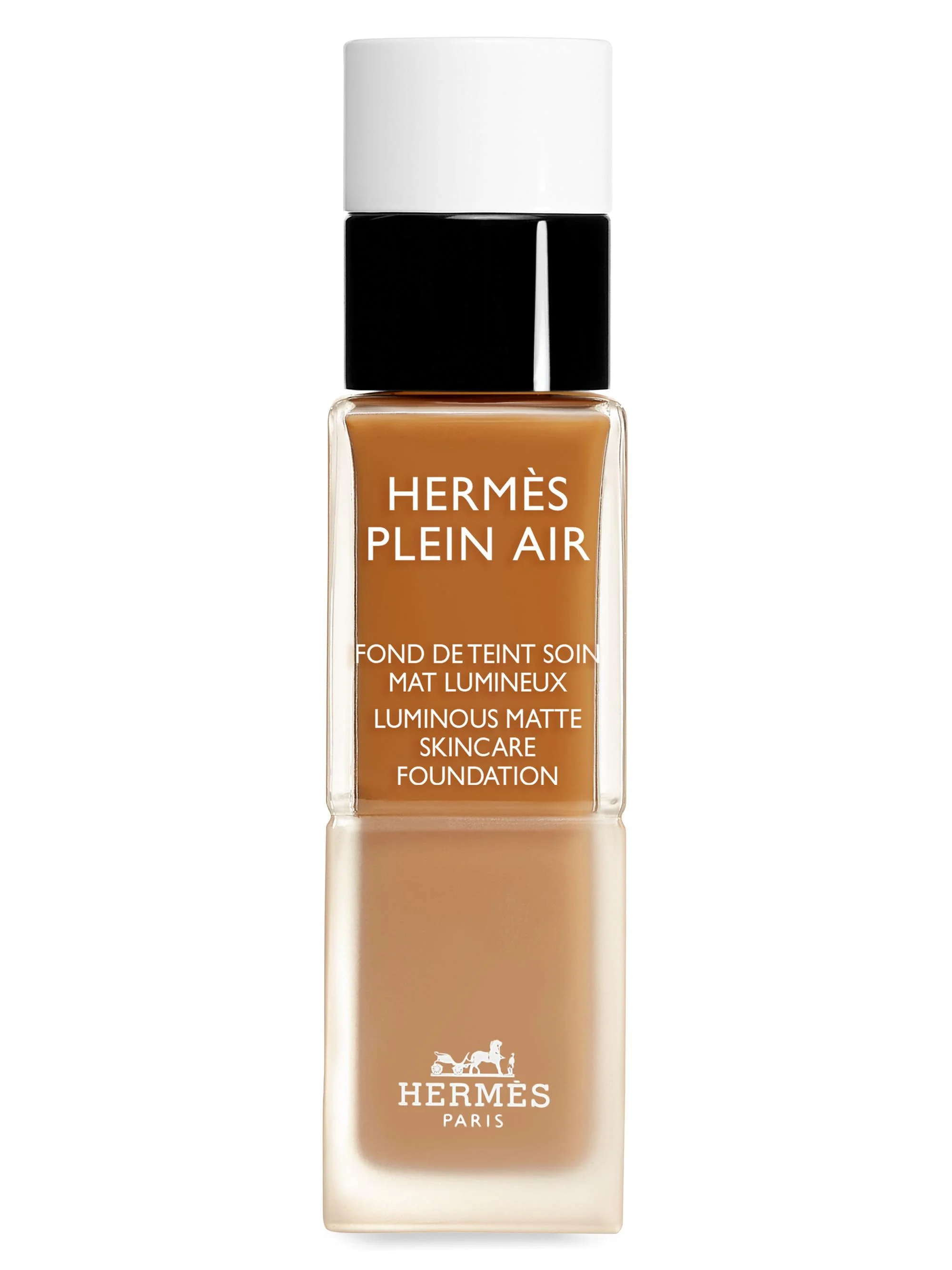 Hermès Plein Air Luminous Matte Skin Care Foundation - 63 Praline - 1