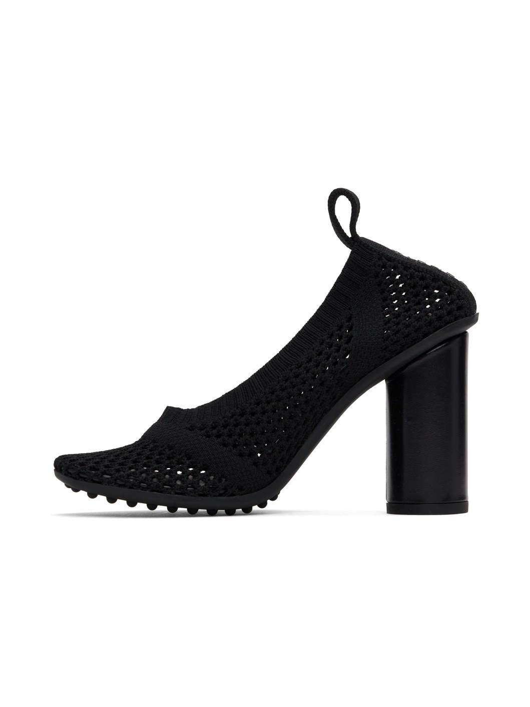 Black Atomic Pump Heels - 3