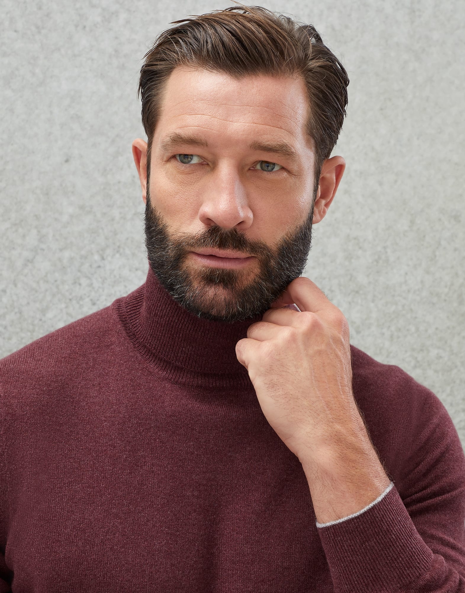 Cashmere turtleneck sweater - 3