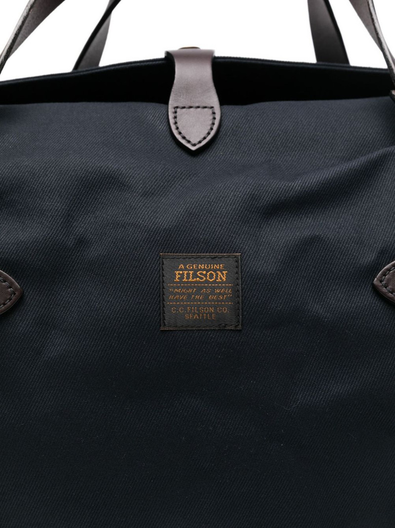 logo-appliqué duffle bag 3