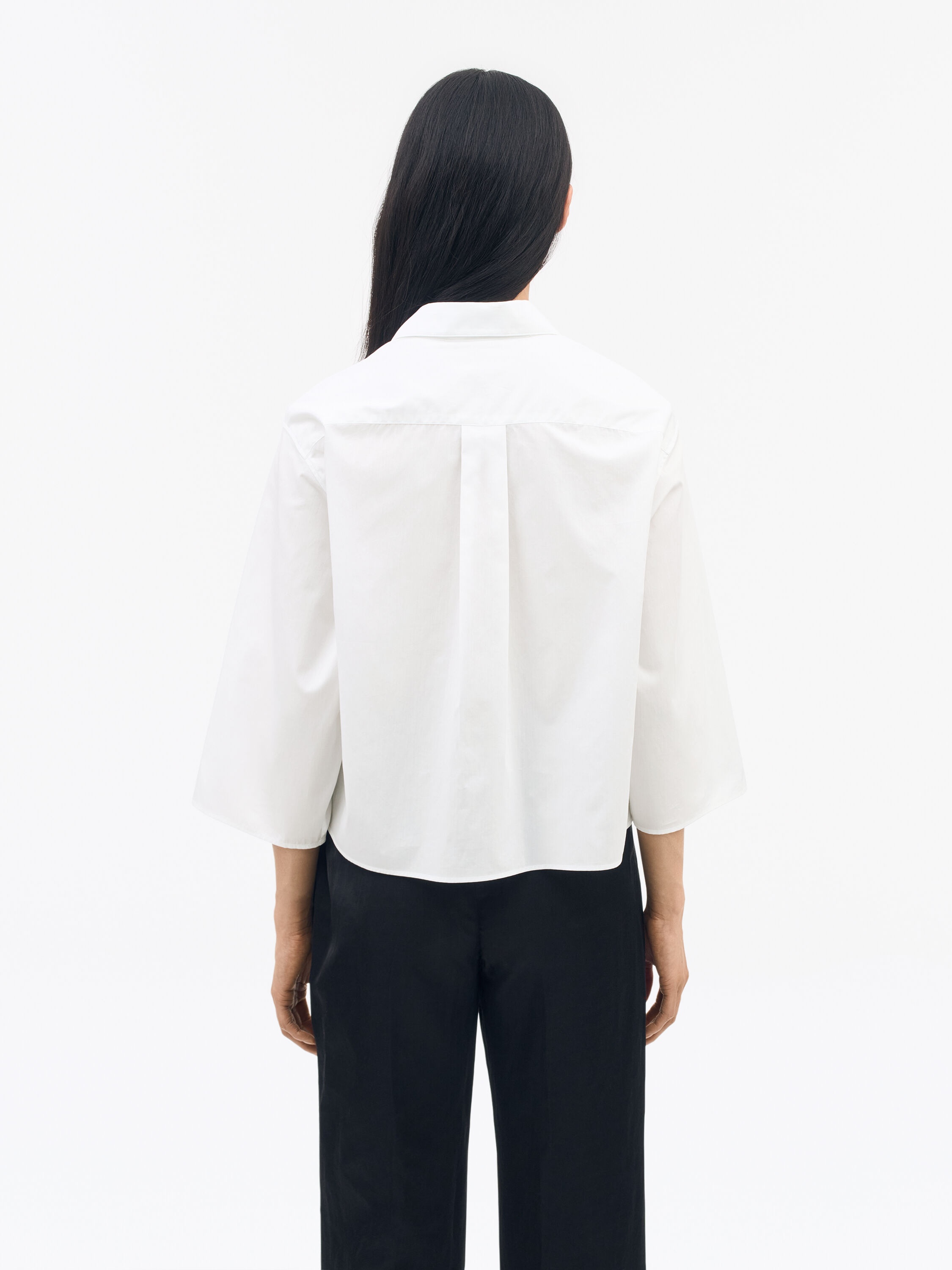 Corins Relaxed-Fit Cropped Shirt - 4
