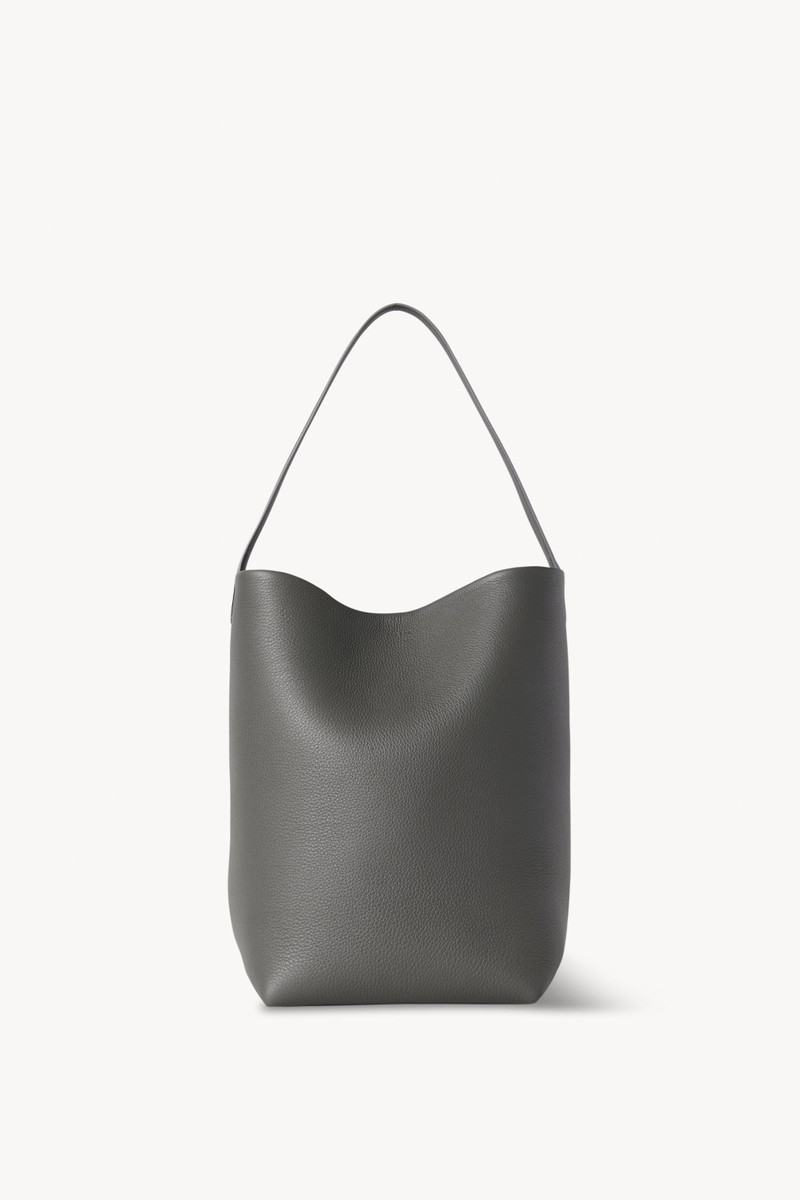 Medium N/S Park Tote Bag in Leather 1
