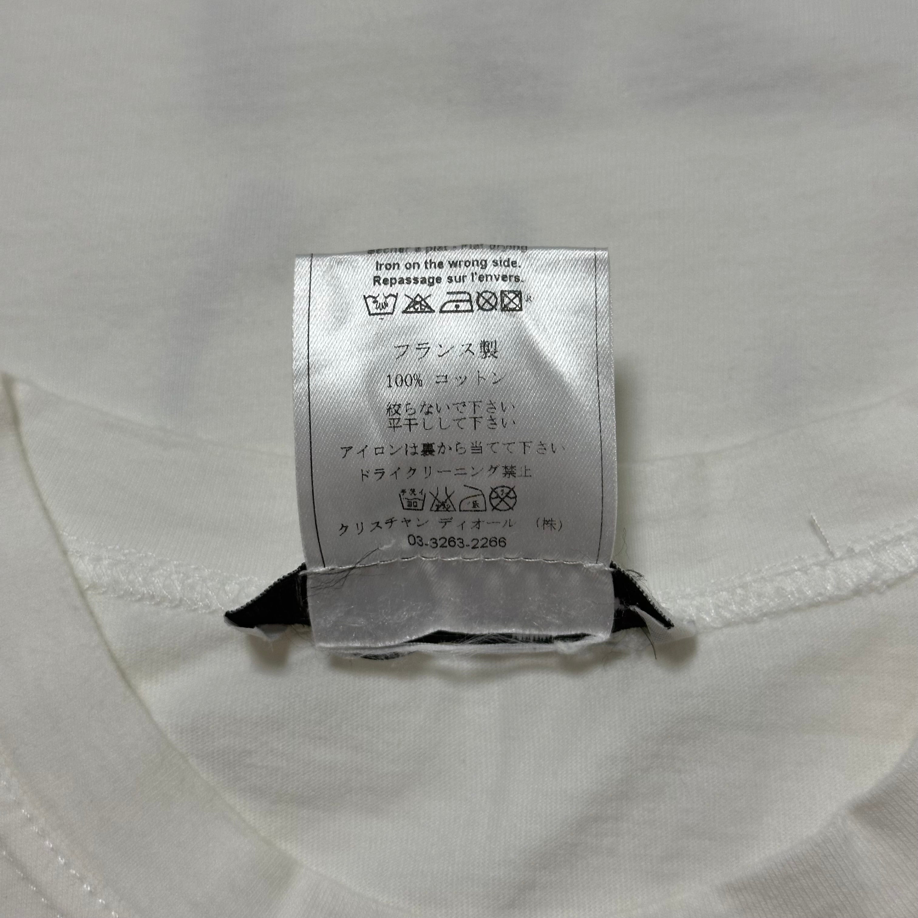 CHRISTIAN DIOR Spring Summer 2003 "DIOR THE LATEST BLONDE" Print T-Shirt - 6