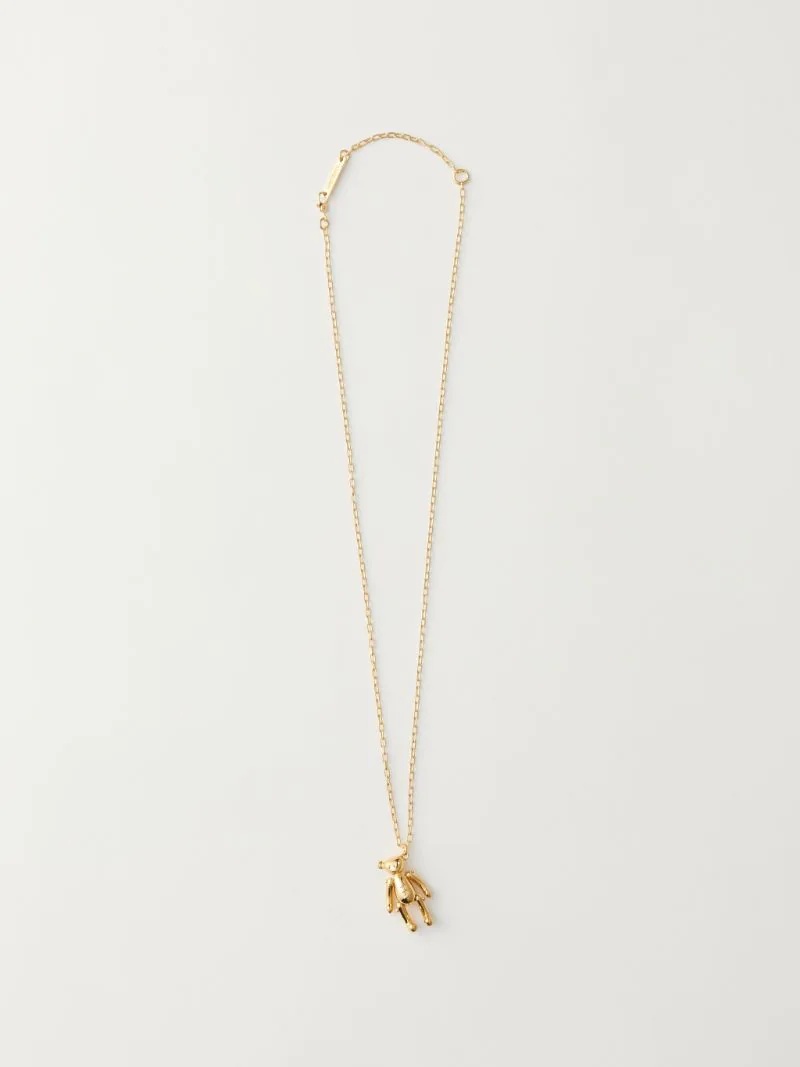 TEDDY BEAR CHARM NECKLACE - 2