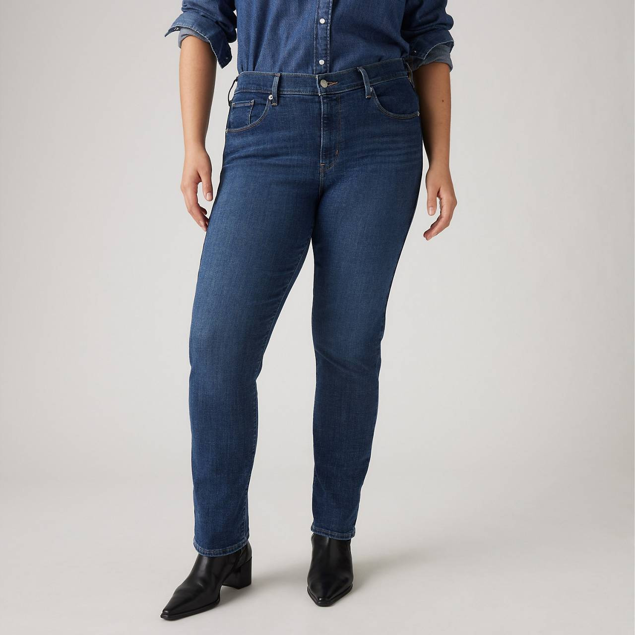 CLASSIC STRAIGHT FIT WOMEN'S JEANS - 8