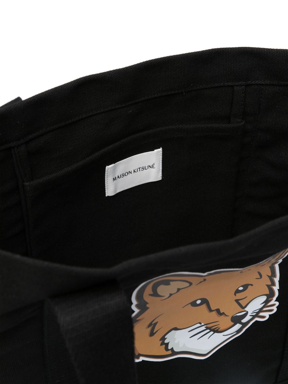 fox-print tote bag - 5