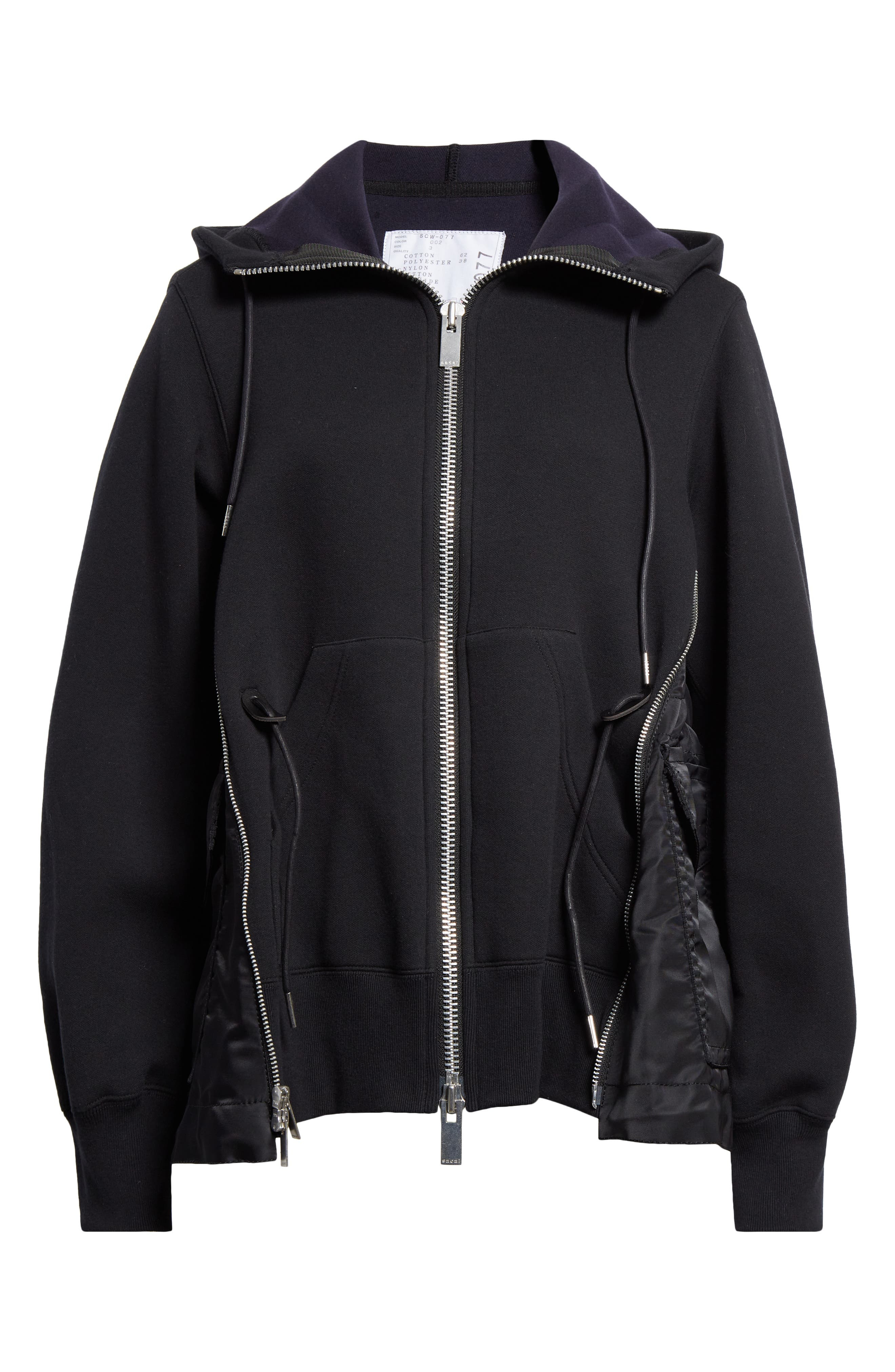 MA-1 Side Gusset Sponge Hoodie - 7