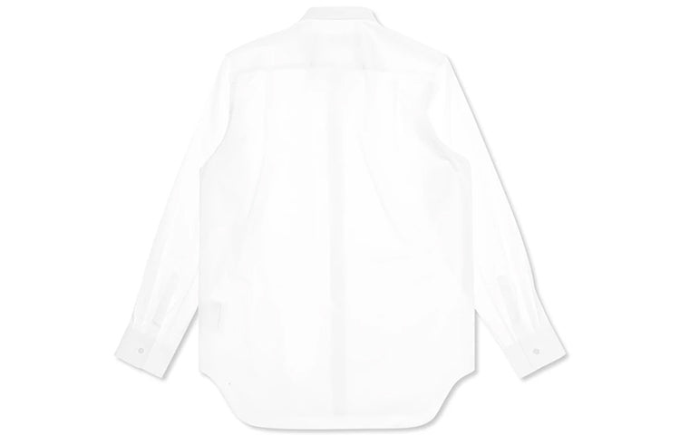 COMME des GARCONS PLAY Red Emblem Button Down 'White' AZ-B002-051-2 - 2