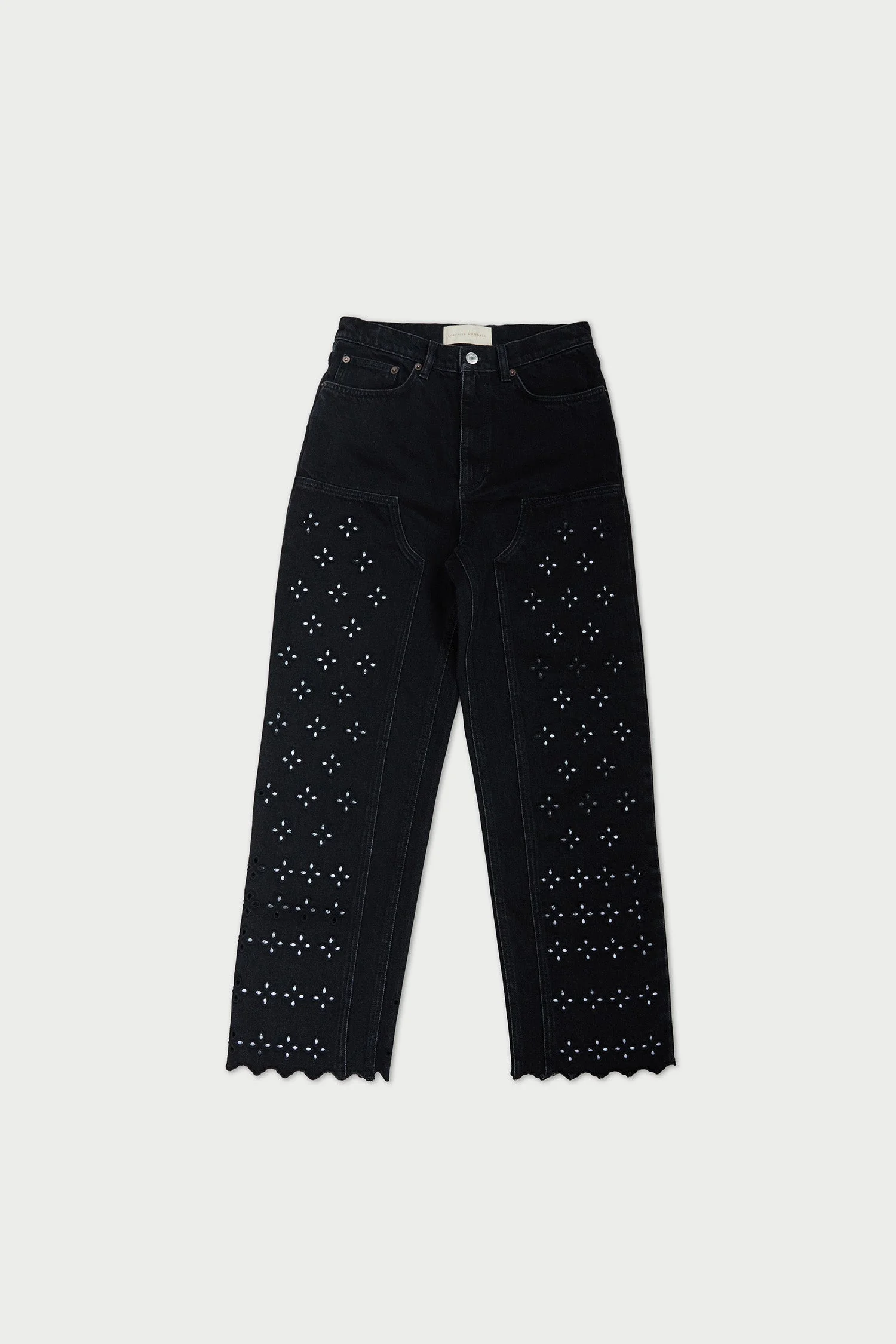 Demi Embroidered Pant - 1