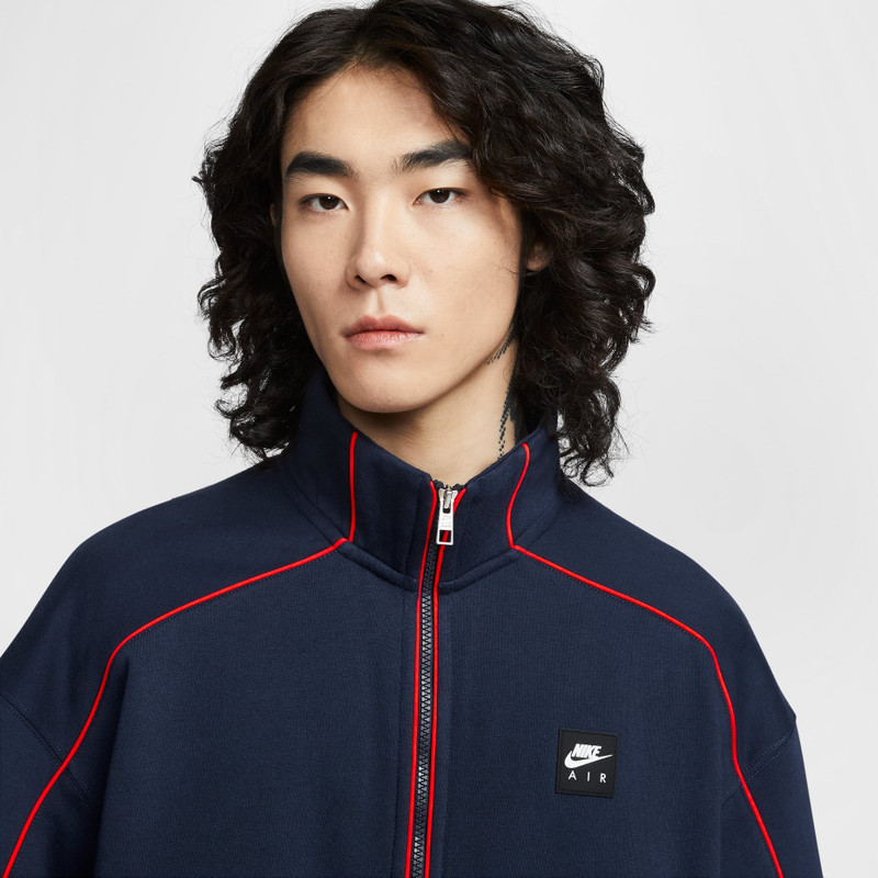 Nike Air Fleece Track Jacket 'Obsidian' IF1263-451 6