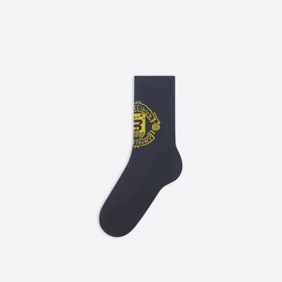 BALENCIAGA Men's Quest Socks in Black outlook