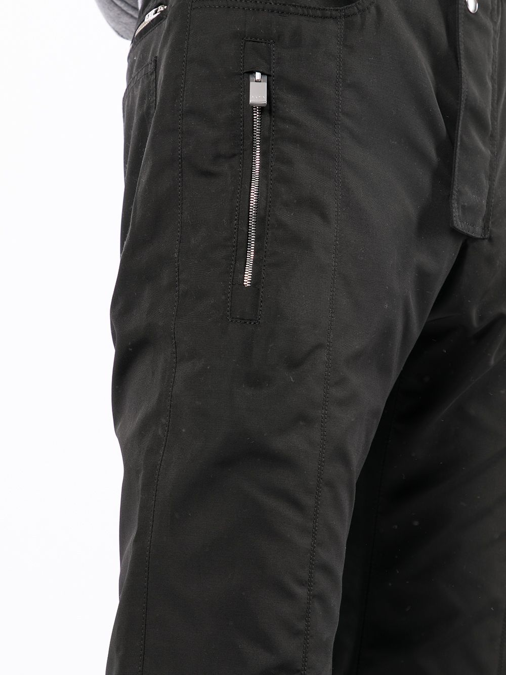 slim-fit zip-detail trousers - 5