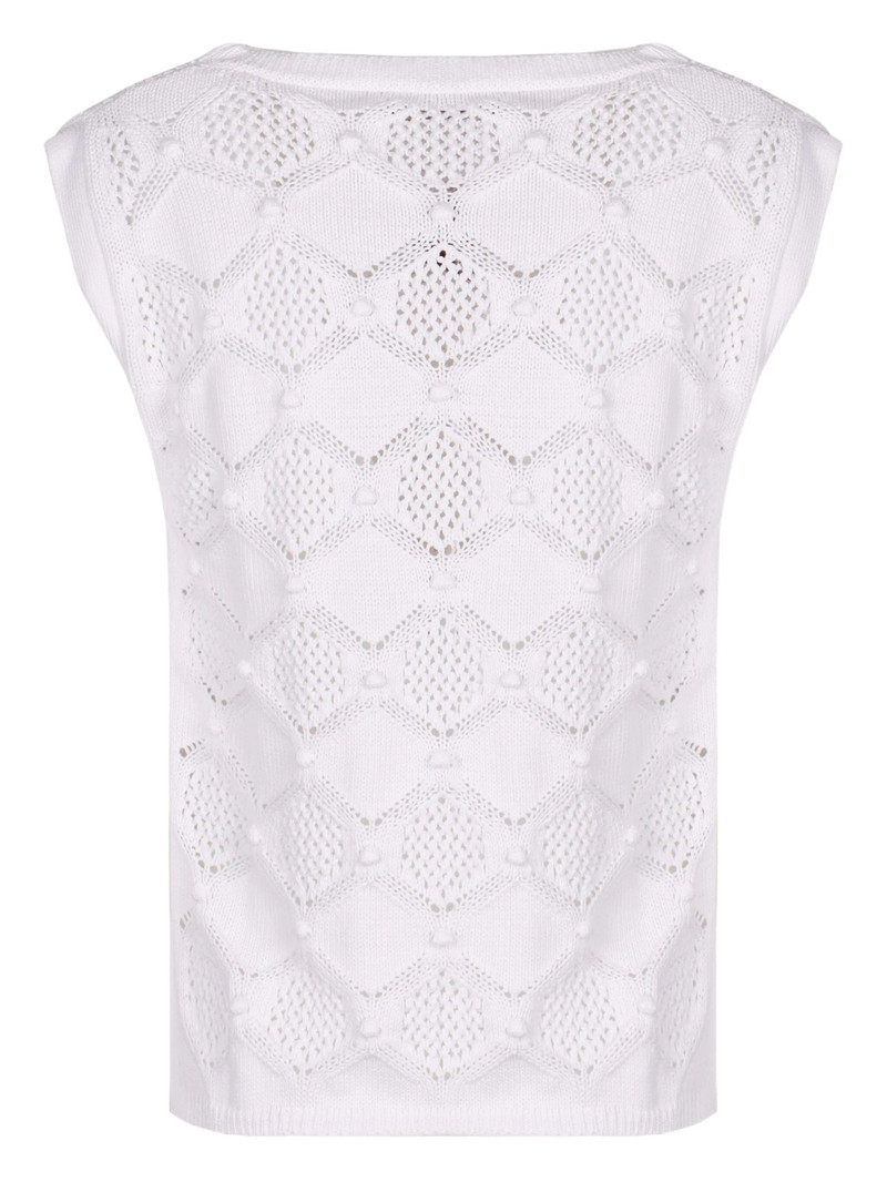 Max Mara Studio Max Mara Studio Open-knit Top outlook