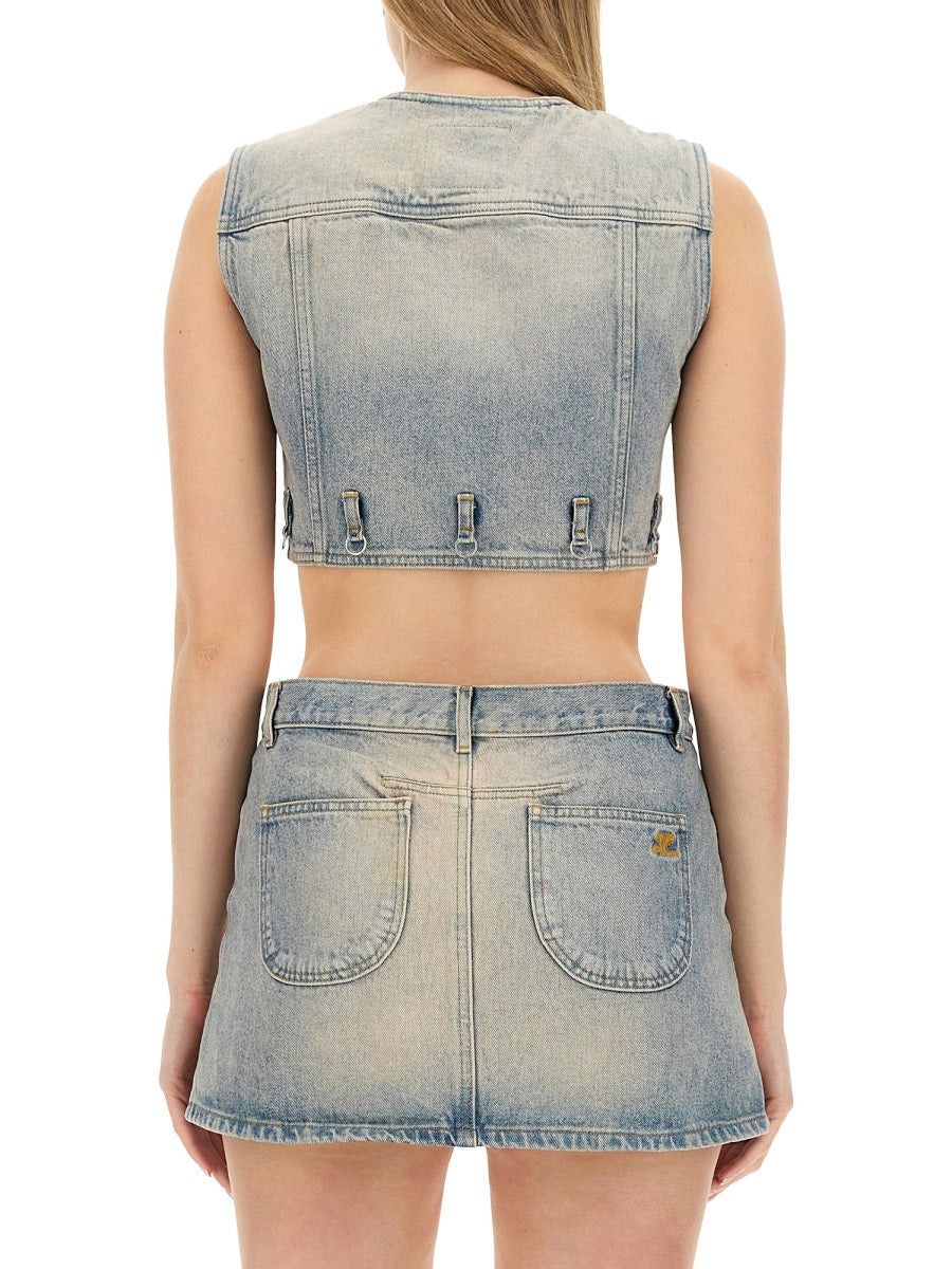 Courreges Women Top Cropped - 3