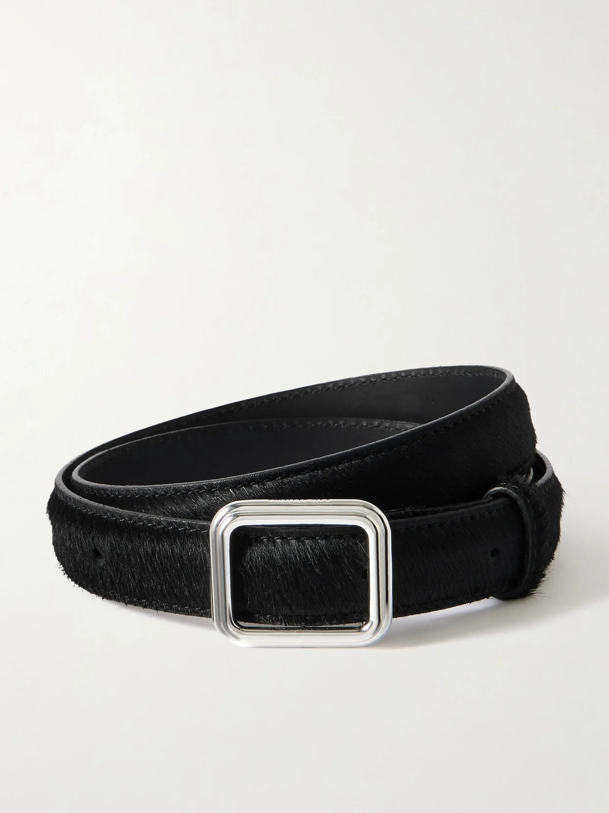 The Georgia Wide Calf Hair Belt - 1