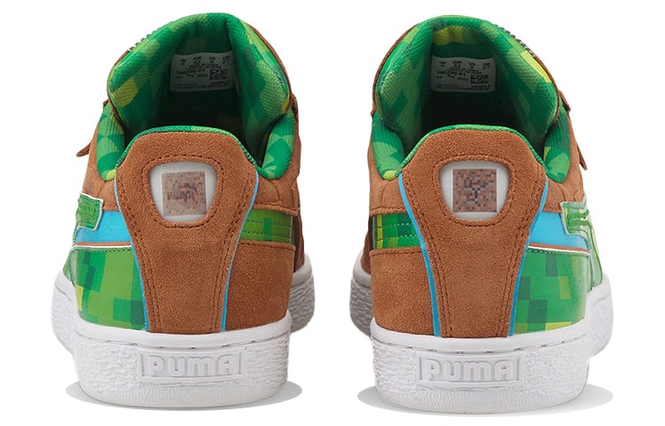 PUMA Minecraft x Suede 'Grass Block' 386290-01 - 5