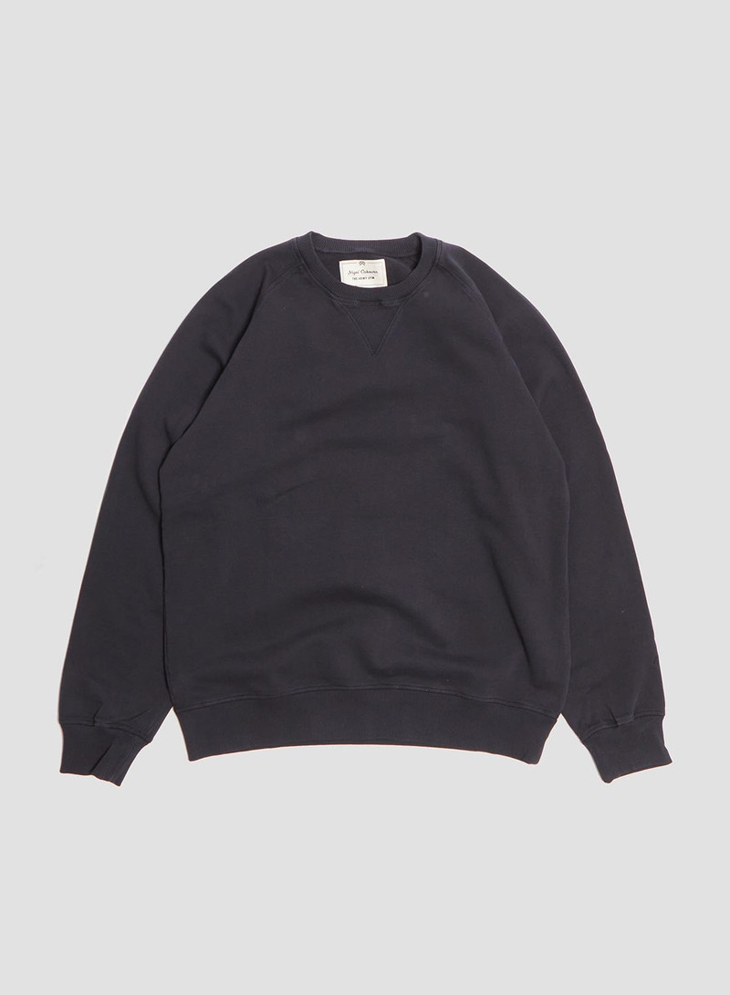 Embroidered Arrow Crew Sweatshirt in Black 1