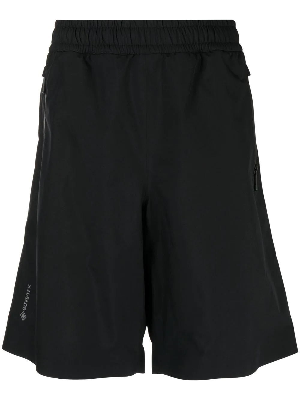 logo-print elasticated bermuda-shorts - 1