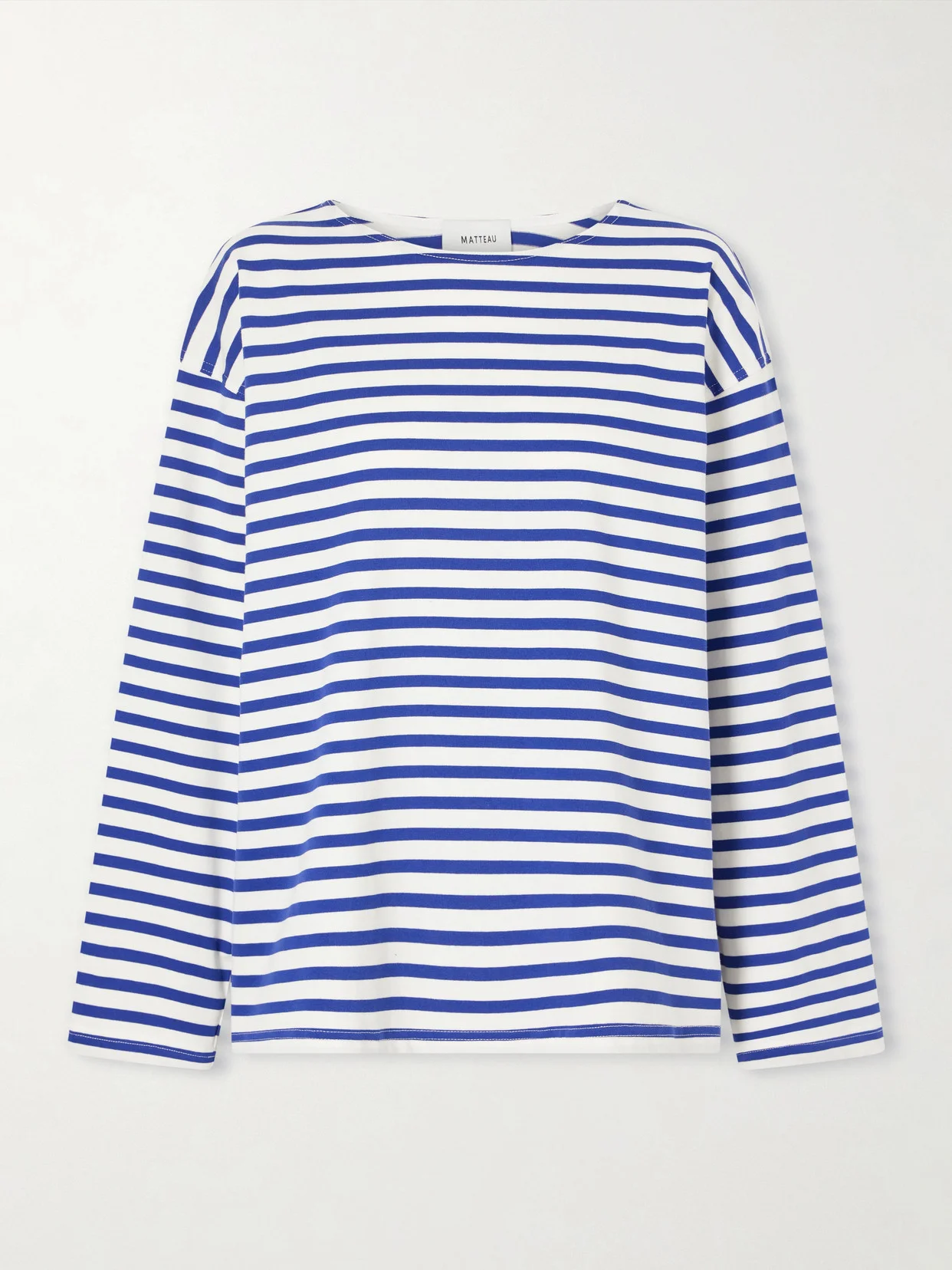 Breton Striped Cotton-jersey T-shirt - 1