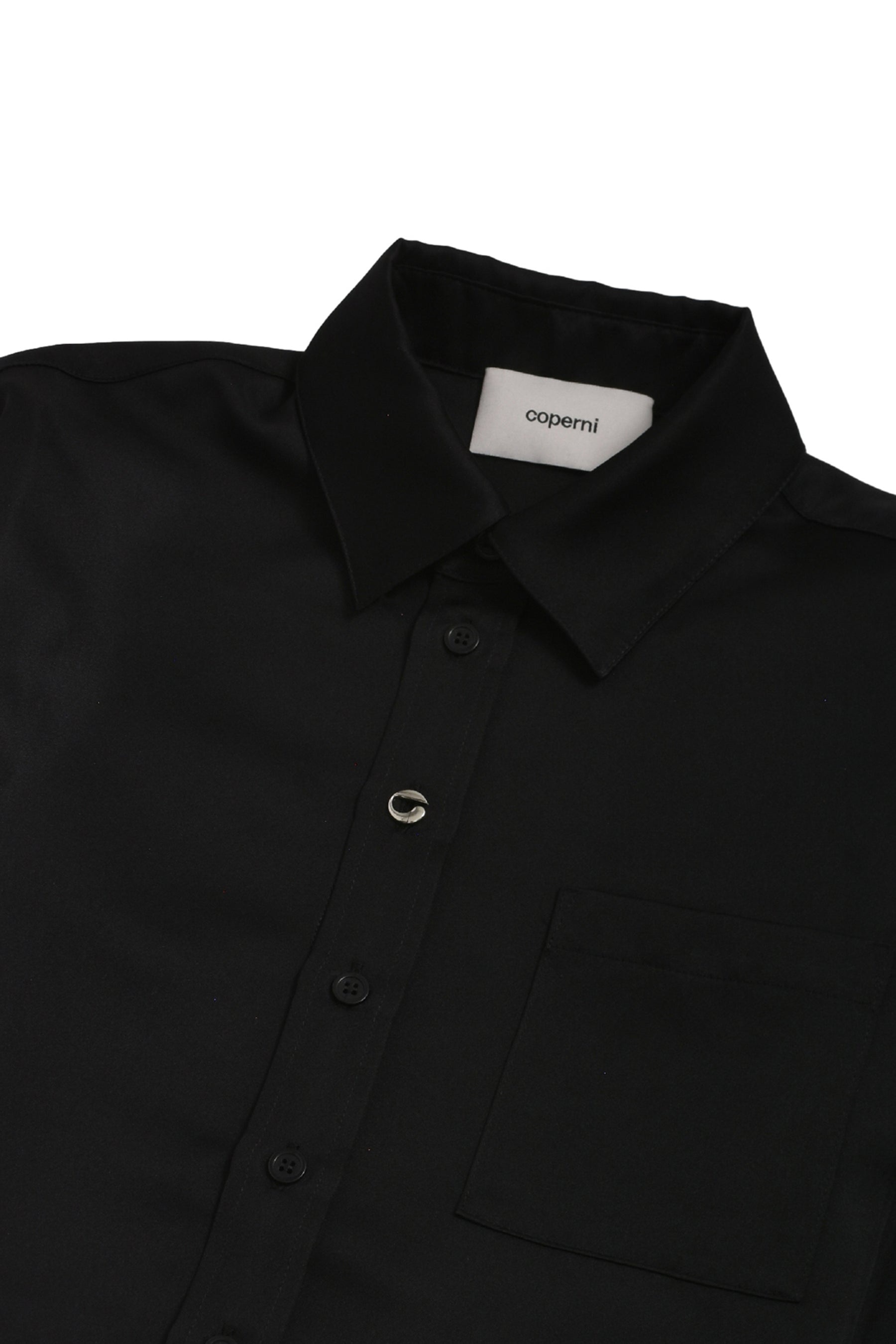 CROPPED SHIRT / BLK - 3