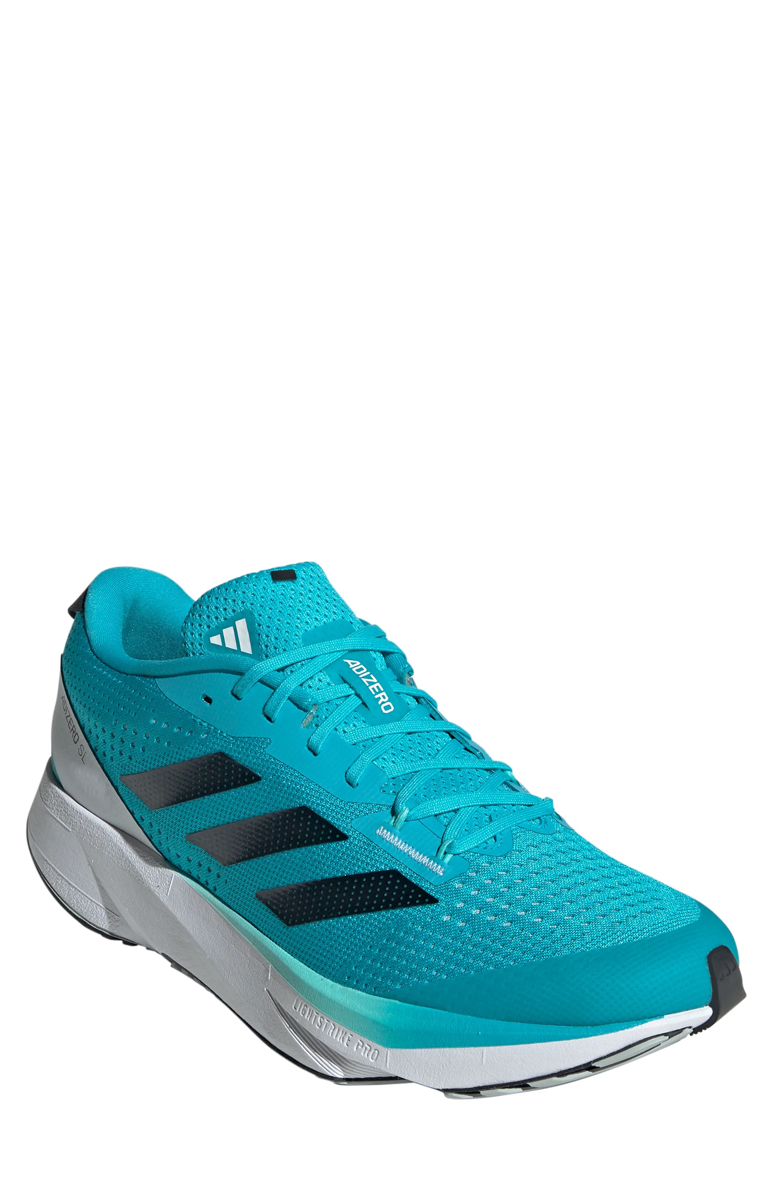 Adizero SL Running Shoe in Lucid Cyan/Black Blue/Silver - 1