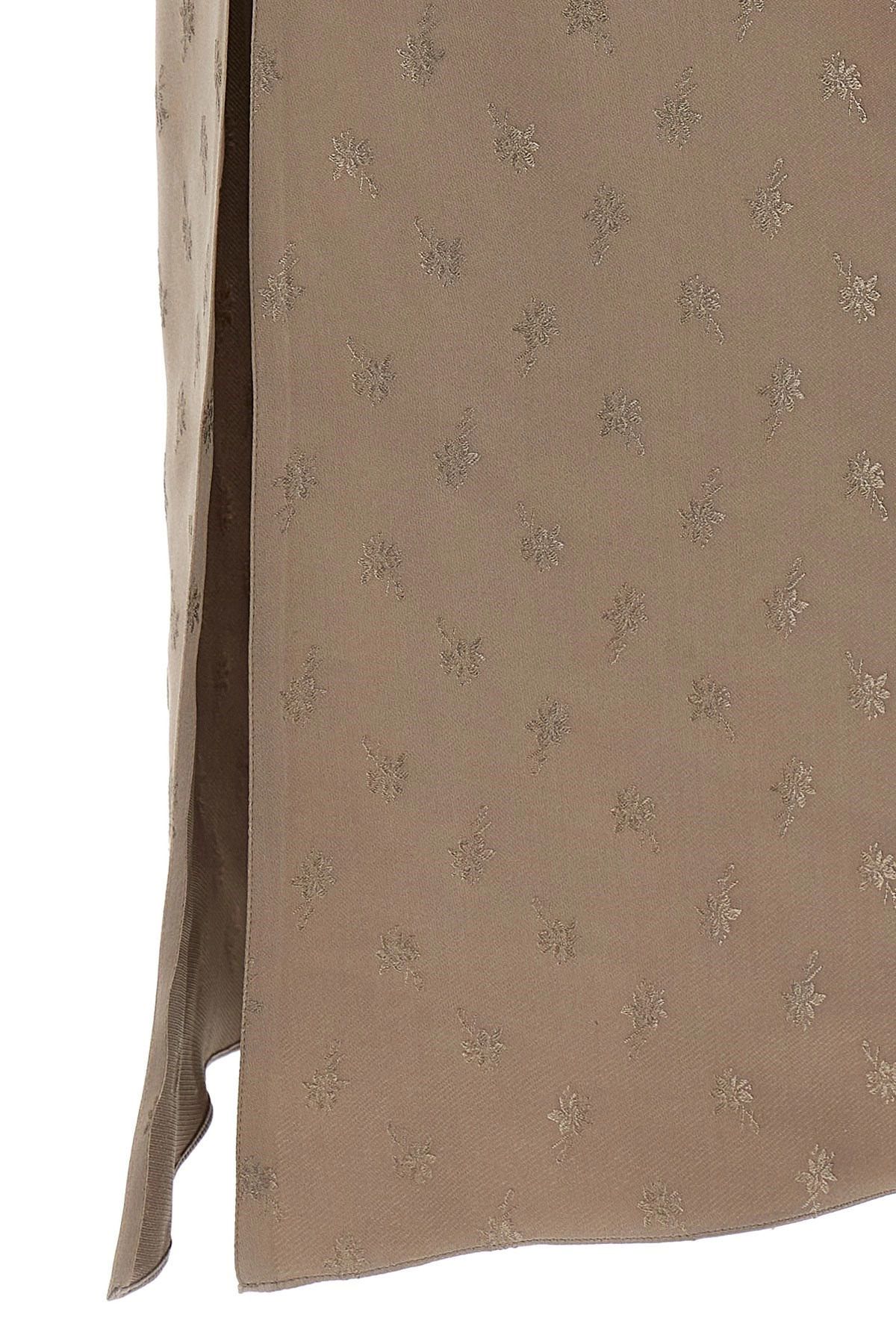Satin midi dress - 4