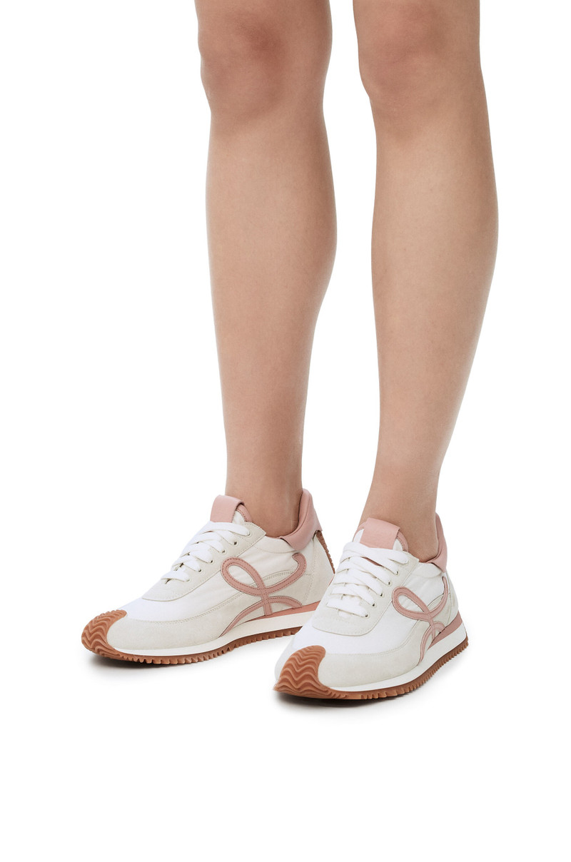 Loewe Flow runner in nylon and suede outlook