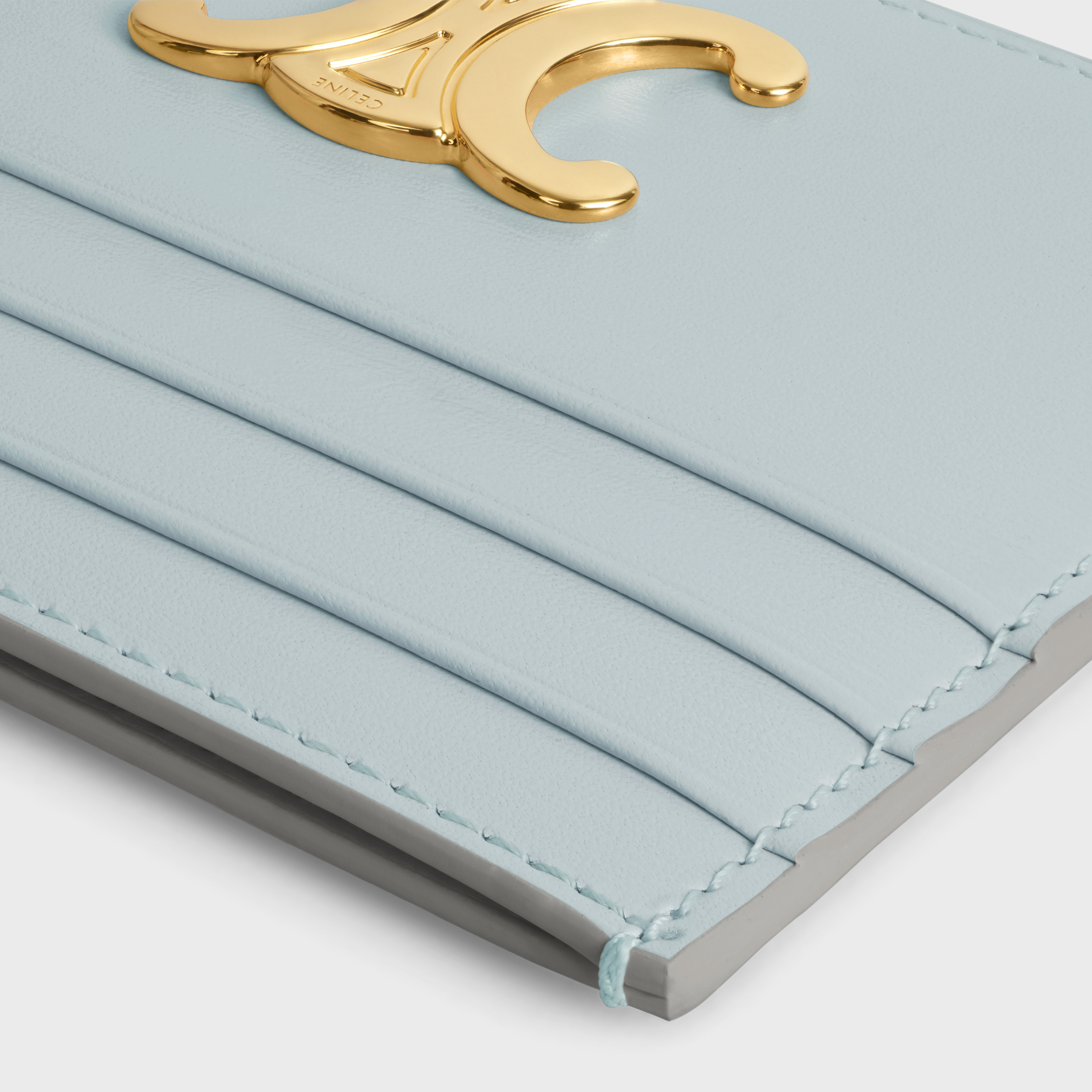 CARD HOLDER TRIOMPHE IN Shiny calfskin - 4