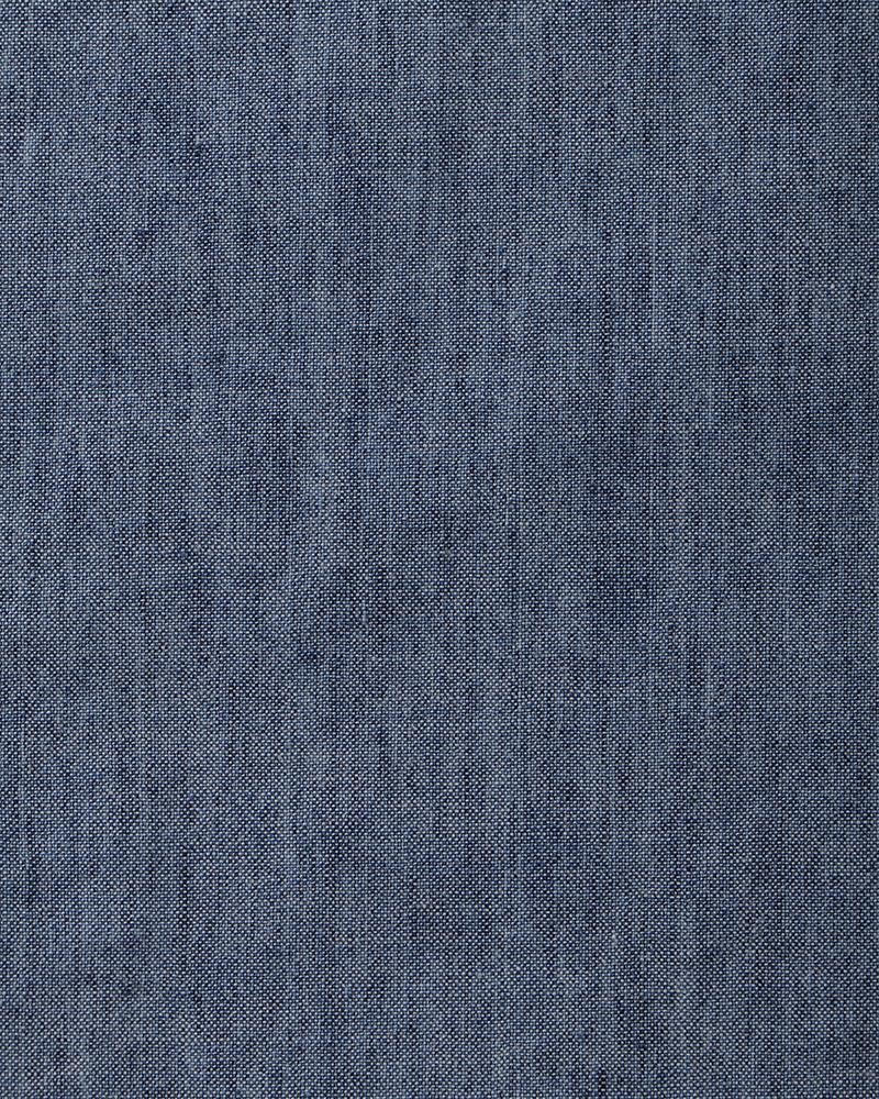 LANGER CHAMBRAY L/S (C/SI) LT.INDIGO - 3