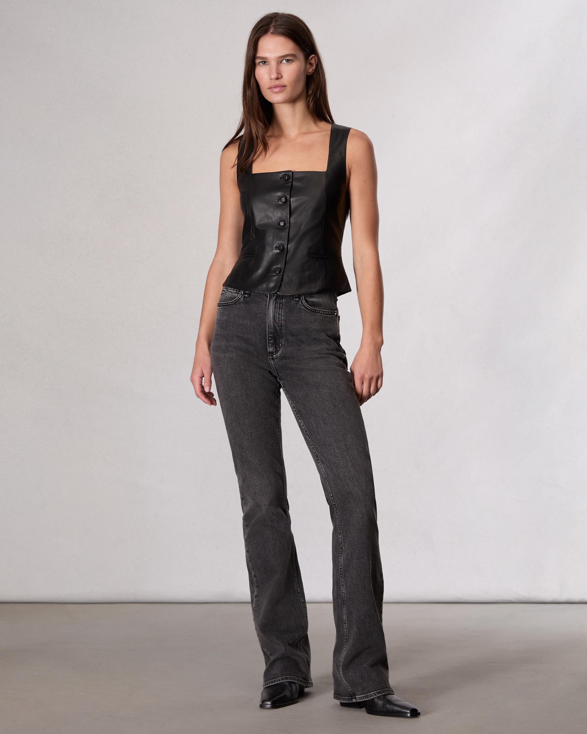 Mariana Leather Vest - 3