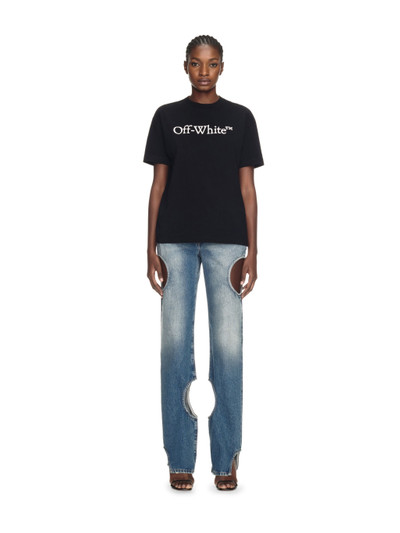 Off-White Big Logo Bookish Casual Tee outlook
