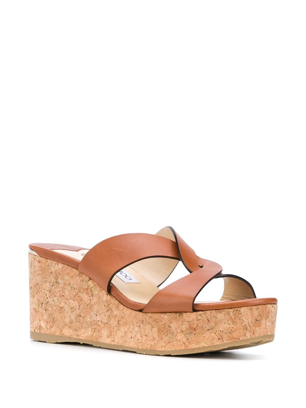 Atia 75mm wedge sandals - 2