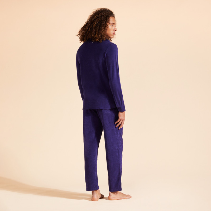 Men Terry Lightweight Shirt Solid 3