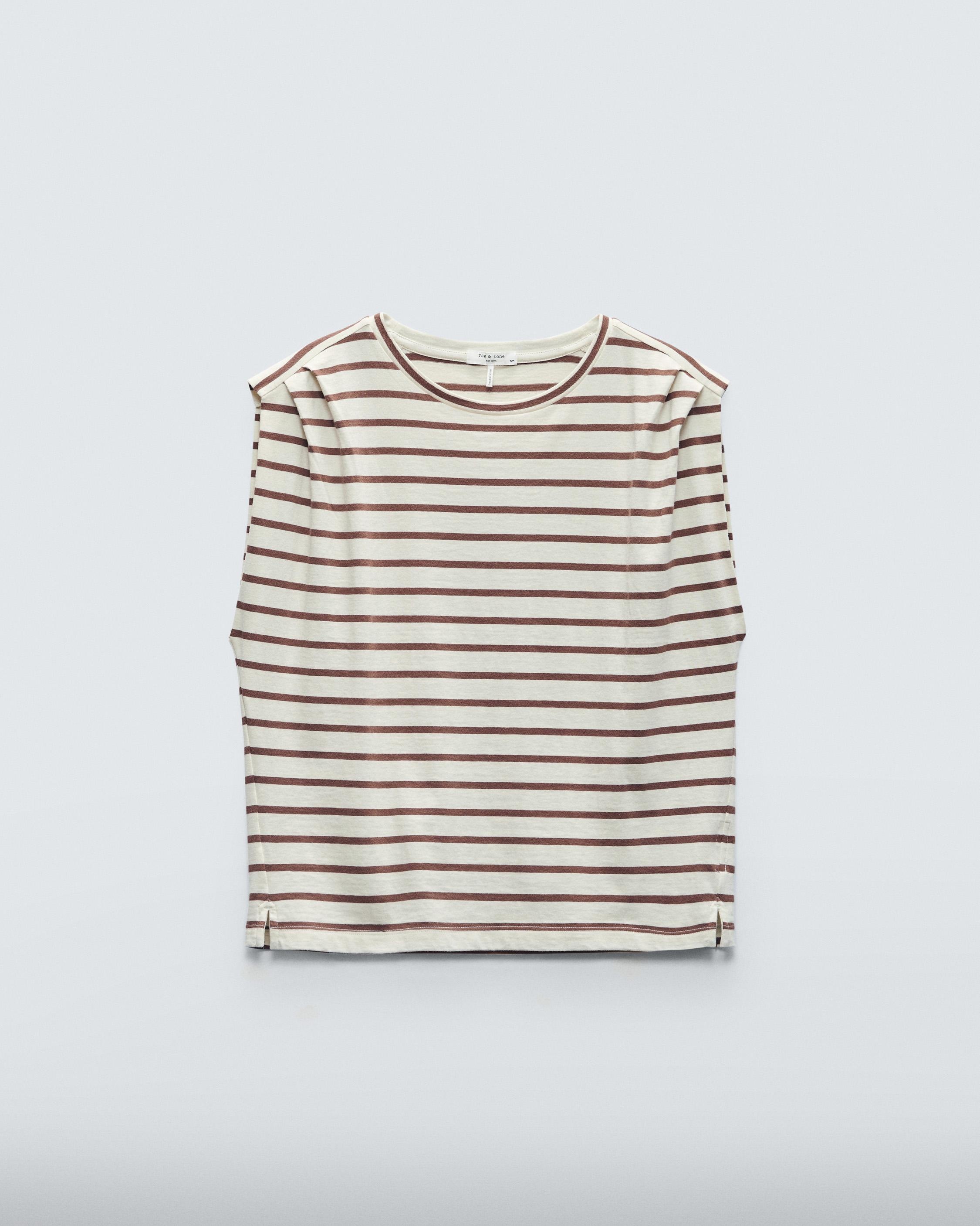 Mica Striped Tank
Cotton T-Shirt - 1