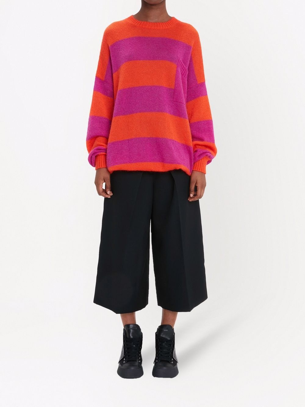 horizontal striped jumper - 2
