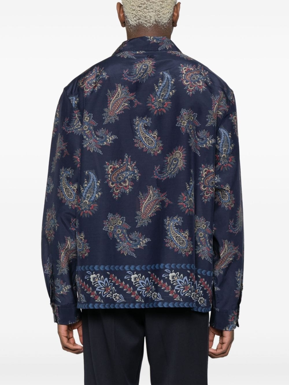 paisley-print shirt - 4