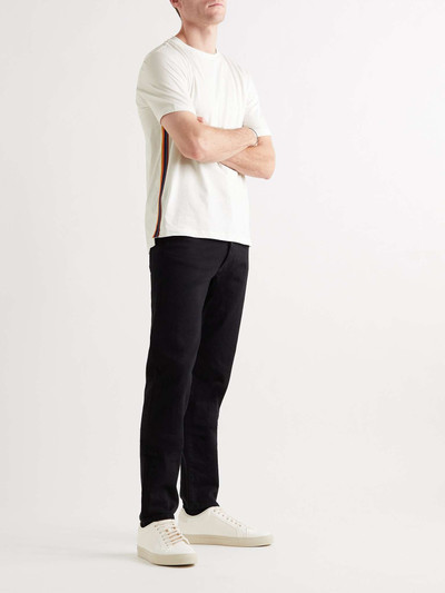 Paul Smith Striped Webbing-Trimmed Cotton-Jersey T-Shirt outlook