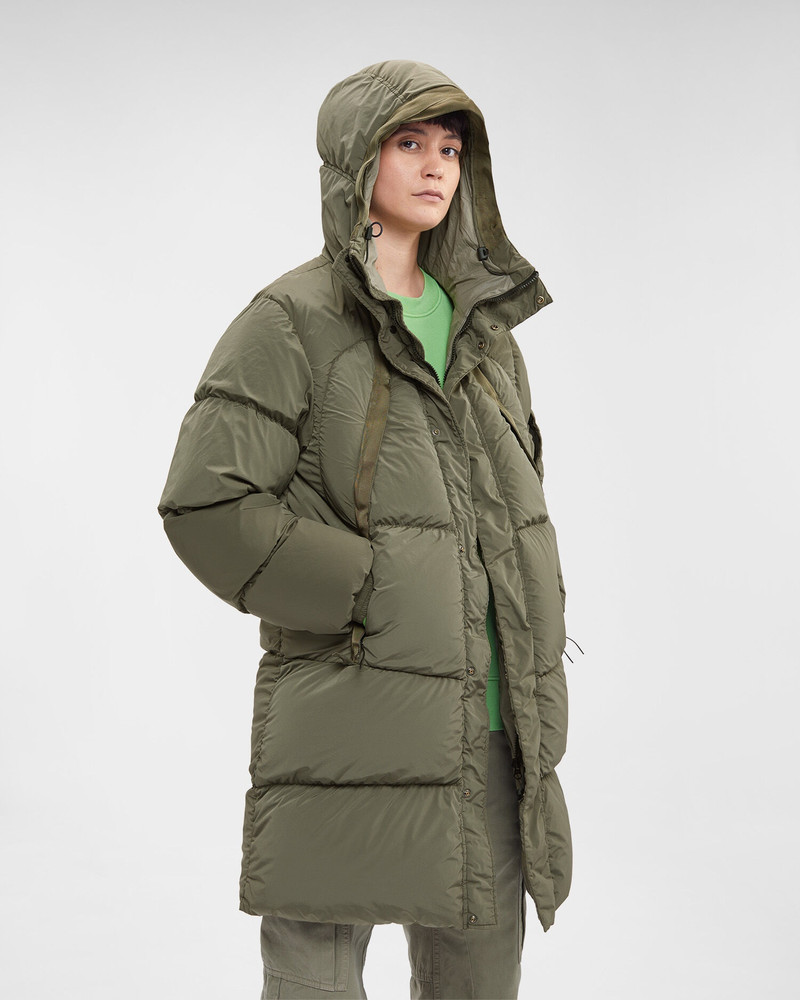 C.P. Company Nycra-R Hooded Down Coat outlook