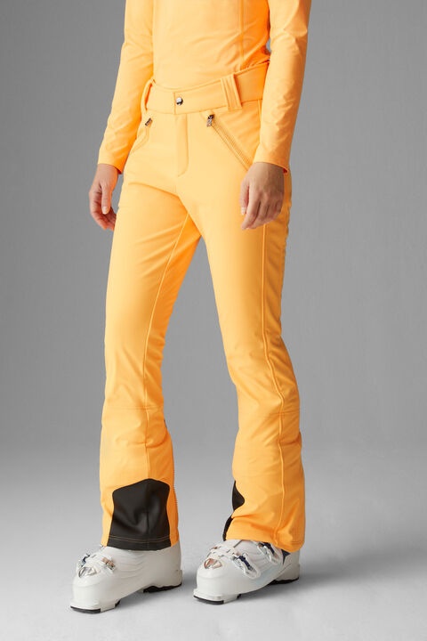 Hazel Softshell ski pants in Orange - 2