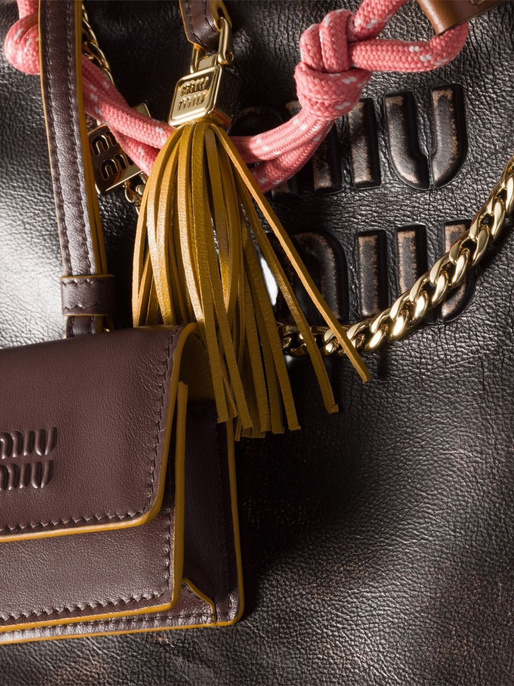 knotted chain keyring - 3