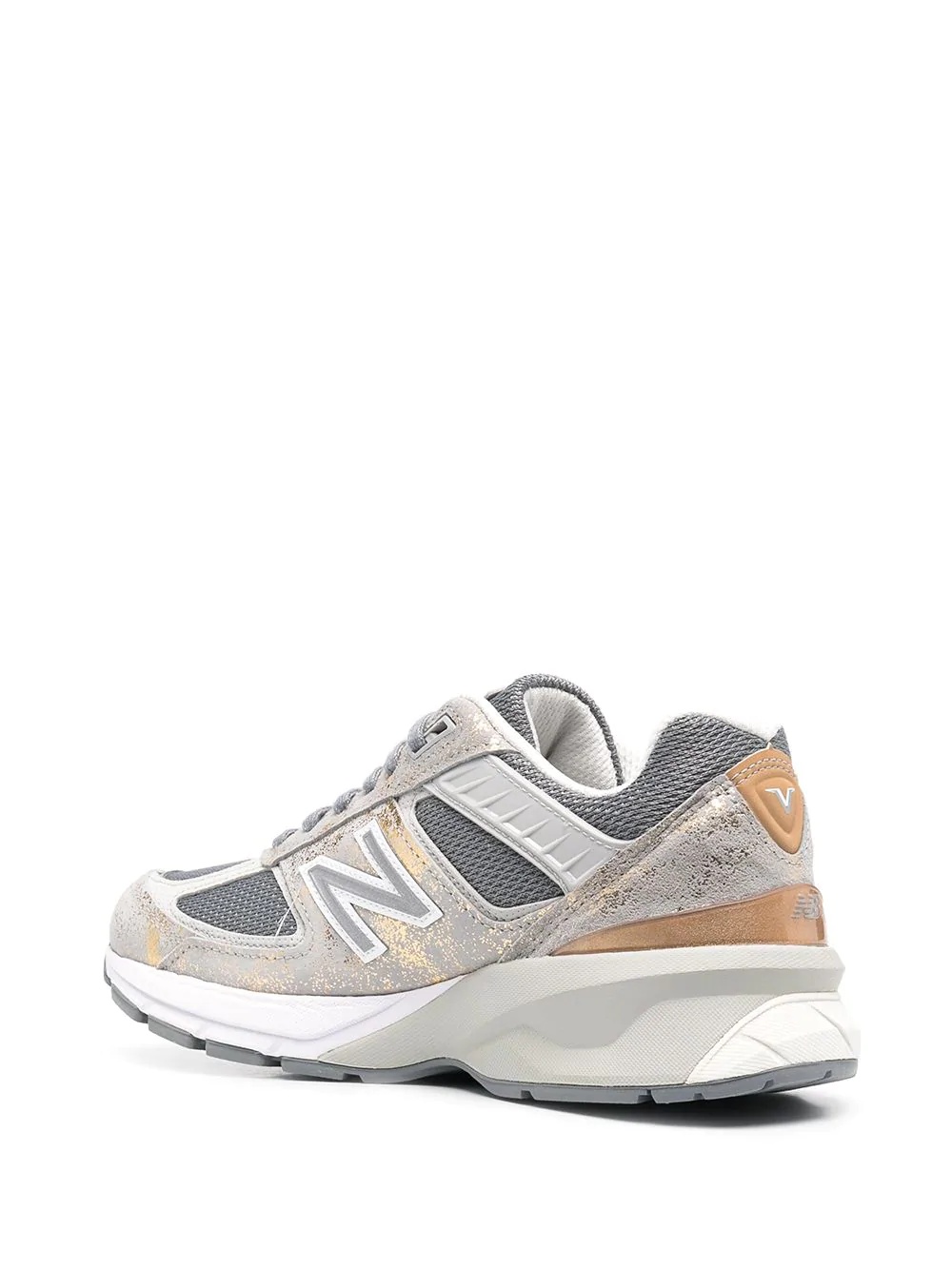 990 suede low-top sneakers - 3