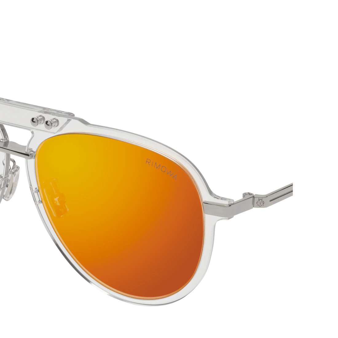 Eyewear Pilot Transparent Sunglasses - 6