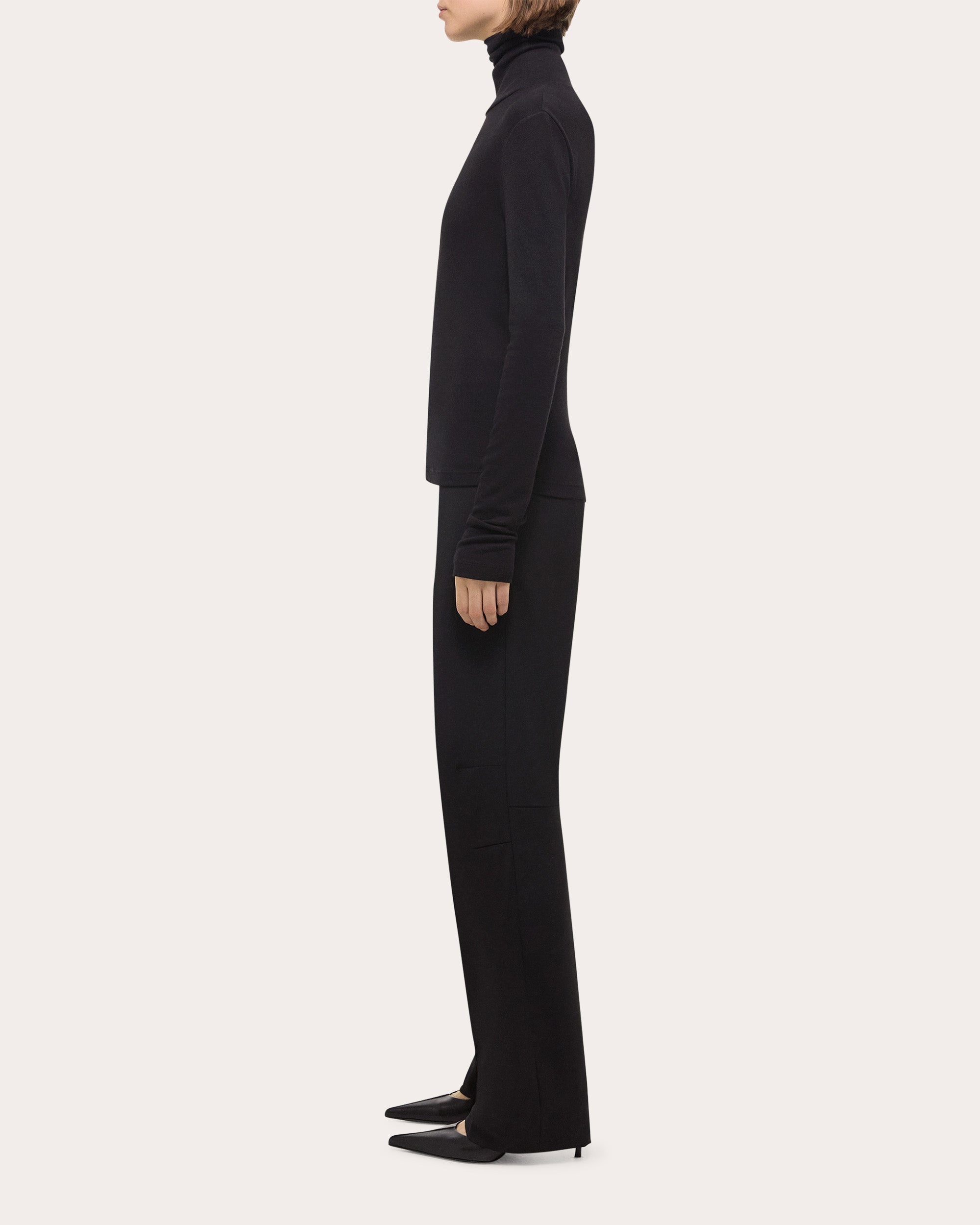 Slim Turtleneck Top - 3